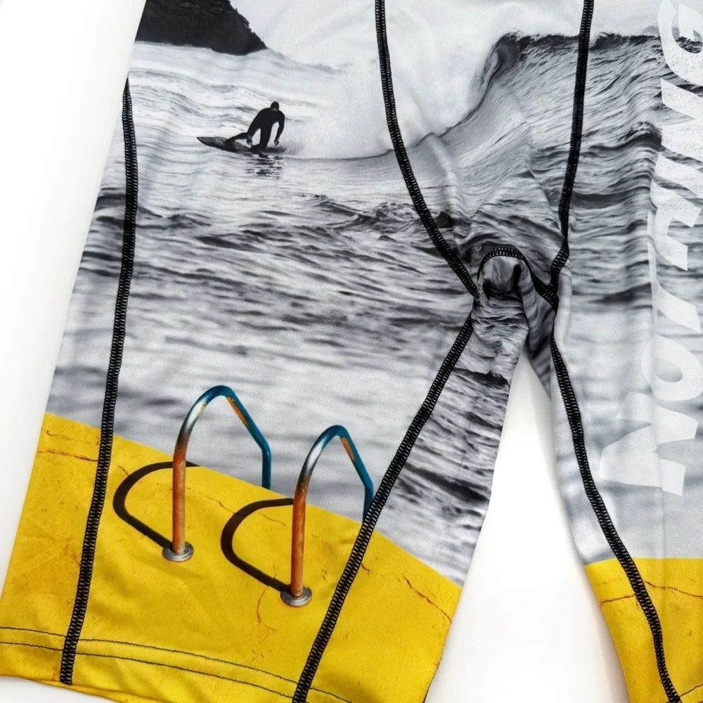Ethika Nothing Matters Boxer Briefs Mens Medium Underwear Surfer Surf Yellow